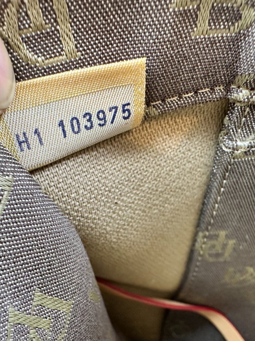 New Dooney & Bourke Vintage Tote Bag Monogram Canvas Leather Double Handle Purse - Picture 13 of 16